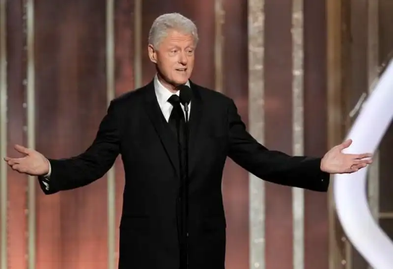 BILL CLINTON AI GOLDEN GLOBES 