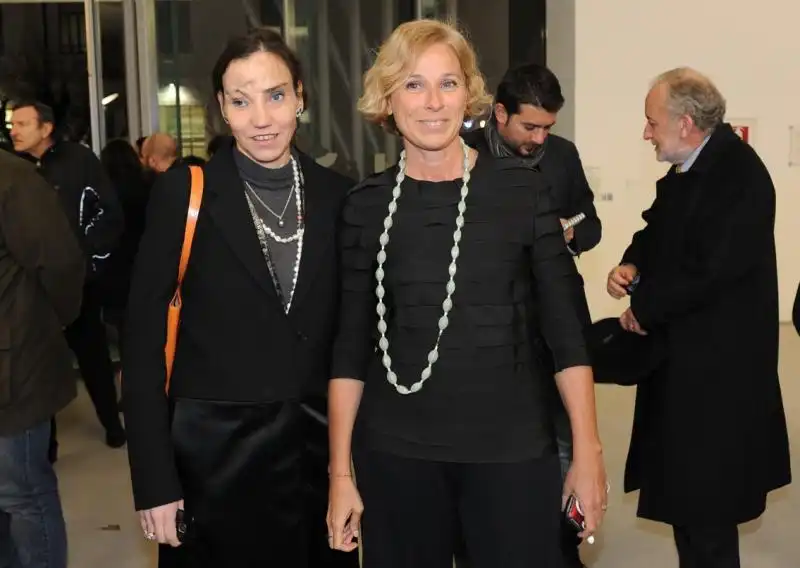 Caterina Raganelli Boetti e Giovanna Melandri 