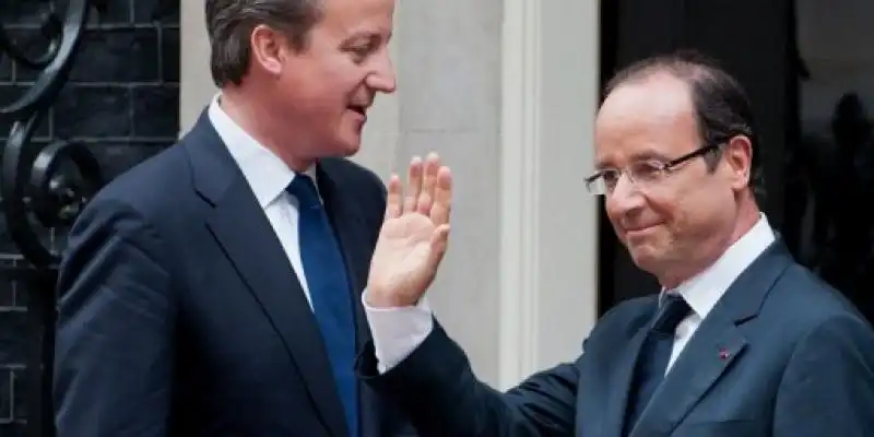 DAVID CAMERON FRANCOIS HOLLANDE 