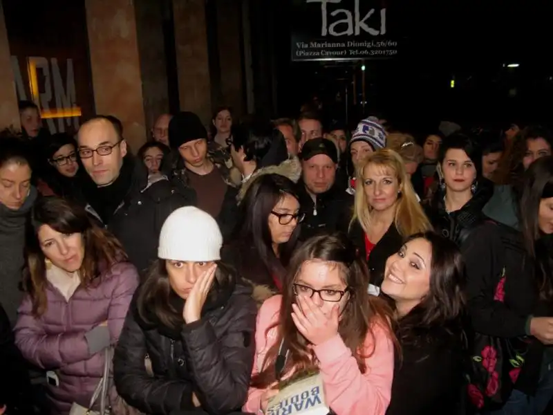 FANS AL CINEMA ADRIANO FOTO ANDREA ARRIGA 