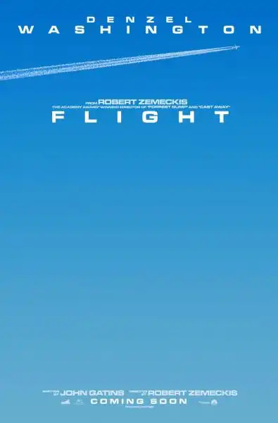 FLIGHT DI ROBERT ZEMECKIS LOCANDINA 