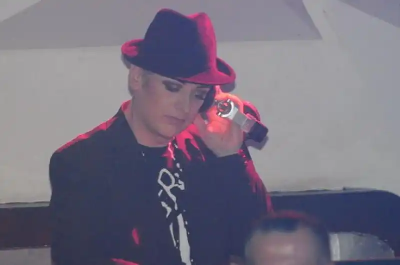 Boy George alla consolle 