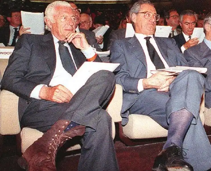 GIANNI AGNELLI E CESARE ROMITI 