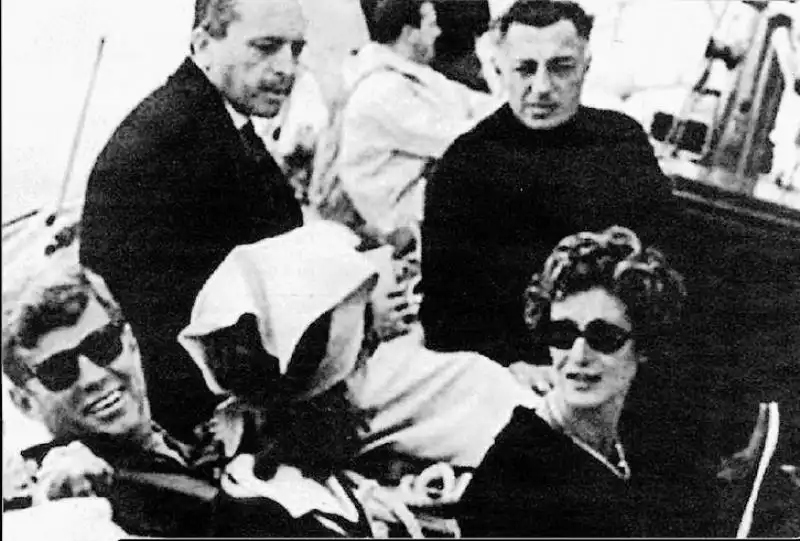 GIANNI AGNELLI CON JOHN KENNEDY 