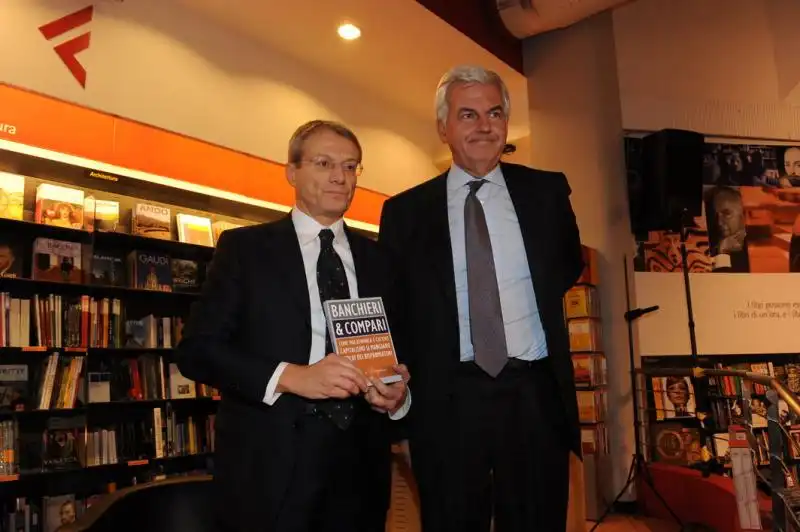 Gianni Dragoni e Alessandro Profumo 