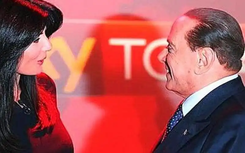 ILARIA D AMICO E BERLUSCONI