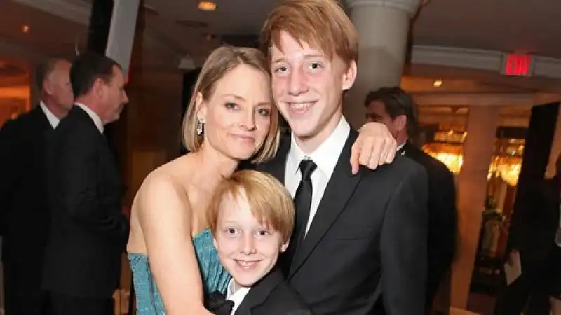 JODIE FOSTER CON I FIGLI 