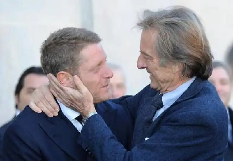 LAPO ELKANN E LUCA DI MONTEZEMOLO ALLA MESSA IN RICORDO DI AGNELLI FOTO ANSA 