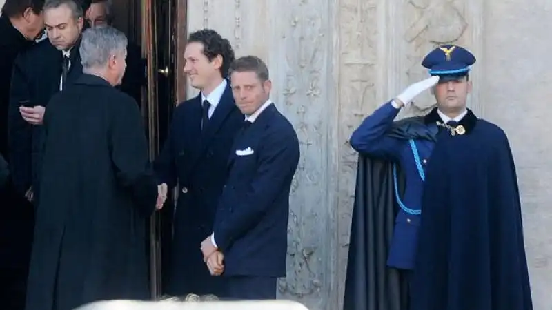 LAPO E JOHN ELKANN FOTO LA STAMPA 