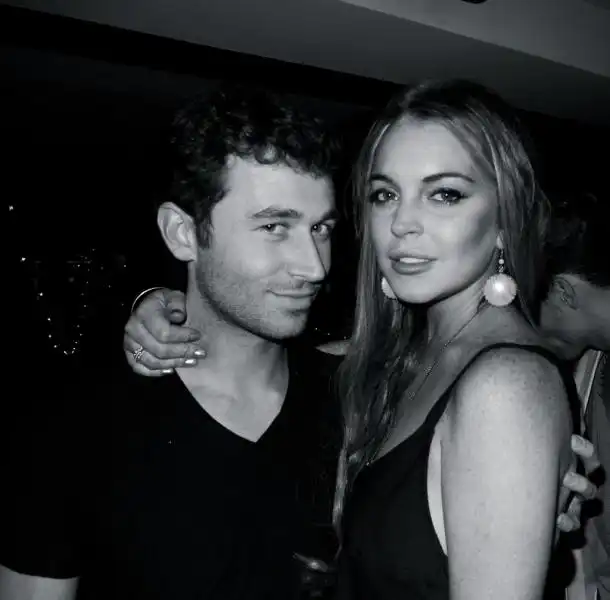 Lindsay Lohan James Deen photographed by Gavin Doyle 