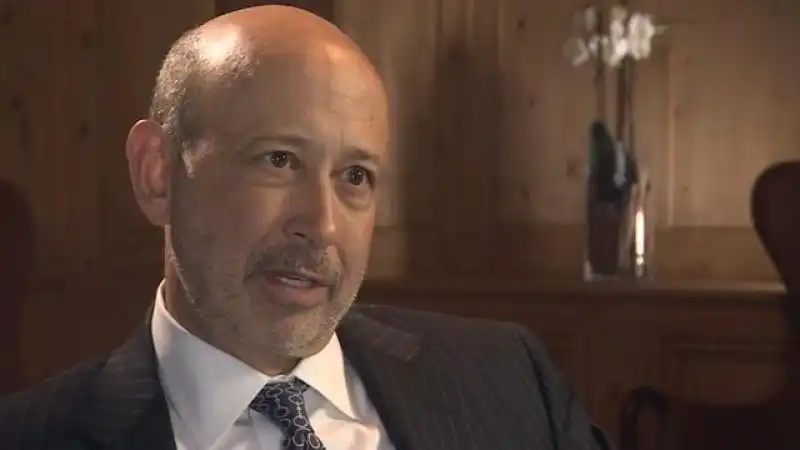 LLOYD BLANKFEIN BARBUTO A DAVOS 