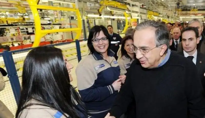 marchionne alla maserati di grugliasco 