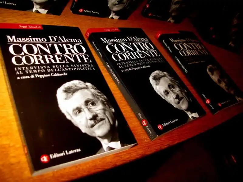 MASSIMO D ALEMA CONTRO CORRENTE FOTO ANDREA ARRIGA 