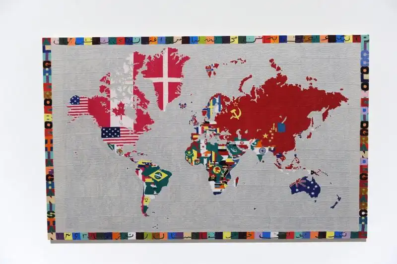 Opere esposte di Alighiero Boetti 