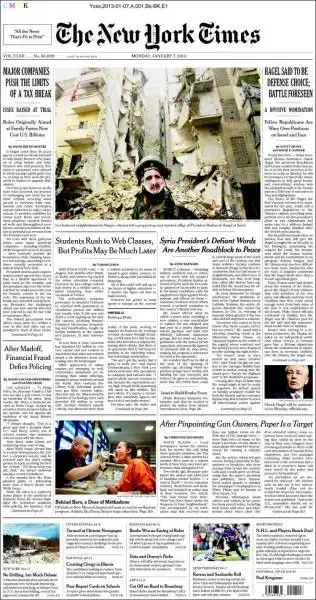 THE NEW YORK TIMES 