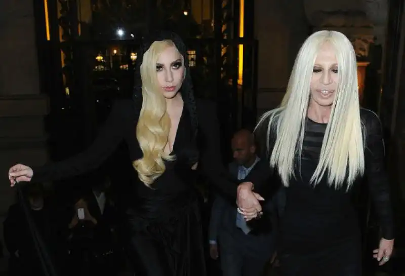 lady gaga donatella versace 