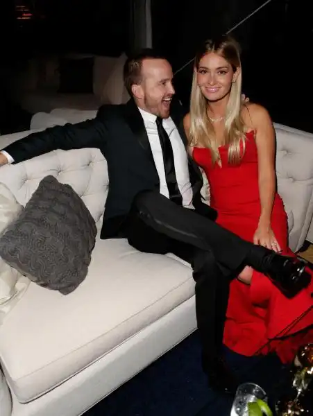 aaron paul e lauren parsekian 