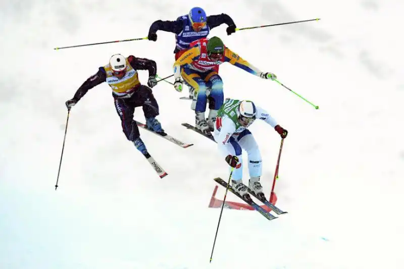 Campionato di skicross a Val Thorens 