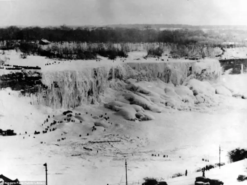 Le cascate oltre settanta anni fa 