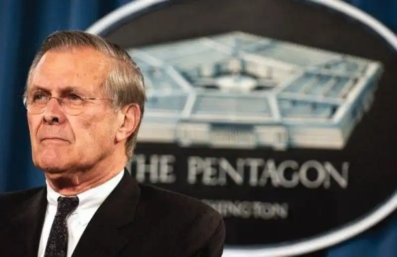 DONALD RUMSFELD IN THE UNKNOWN KNOWN 