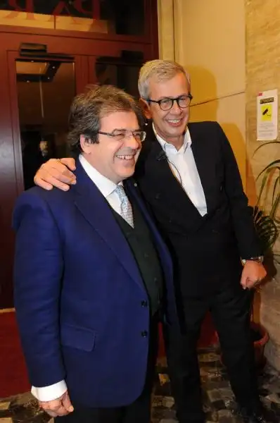 Enzo Bianco con Chicco Testa 