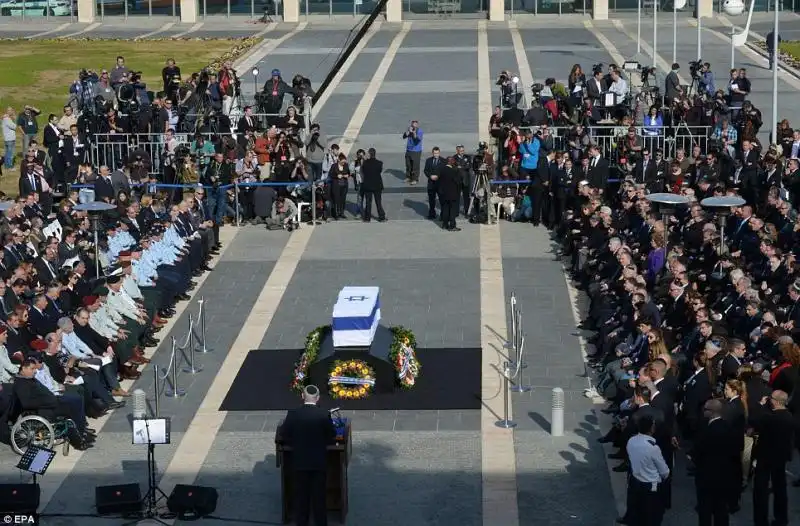 funerali di ariel sharon 