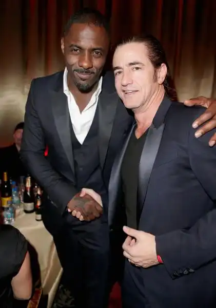 Golden Globes After Show IDRIS ELBA E DERMOT MULRONEY 