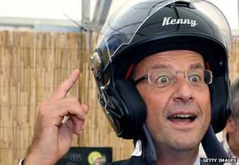 hollande col casco 