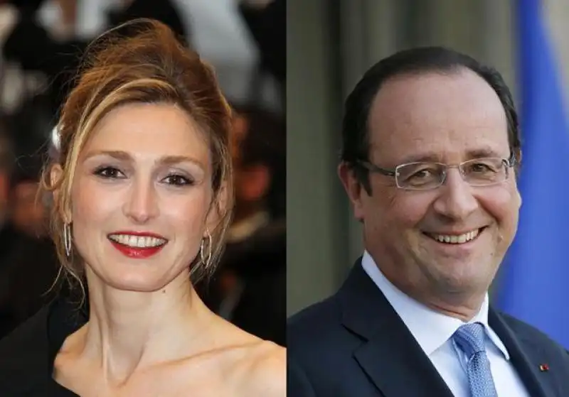 HOLLANDE E JULIE GAYET 