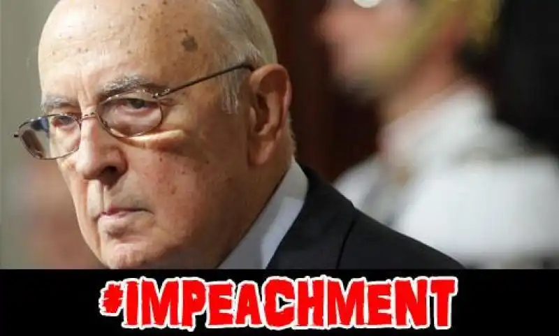 IMPEACHMENT NAPOLITANO DAL BLOG DI BEPPE GRILLO 