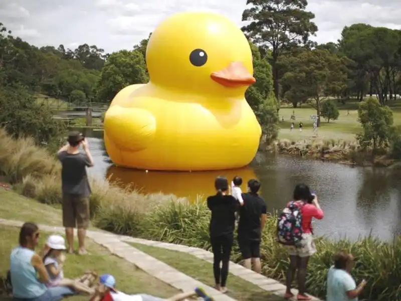 Installazione di Hofman al festival di Sidney 