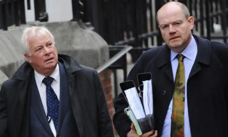 Lord Patten and Mark Thompson 