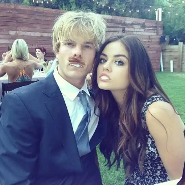 Lucy Hale and Graham Rogers 