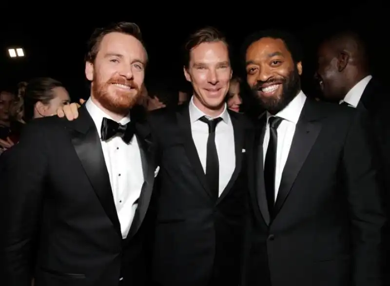 Michael Fassbender Benedict Cumberbatch Chiwetel Ejiofor 