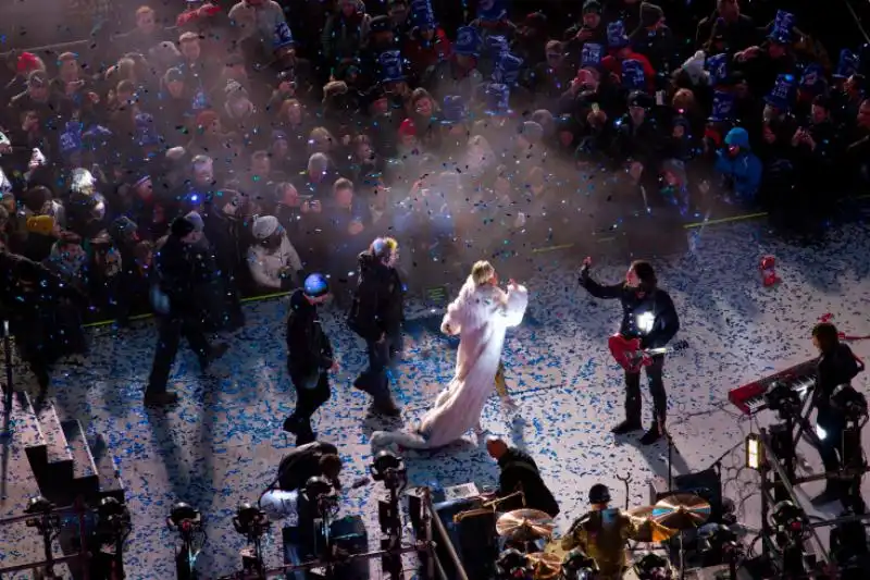 Miley Cyrus a Times Square 