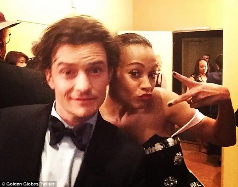 ORLANDO BLOOM ZOE SALDANA 