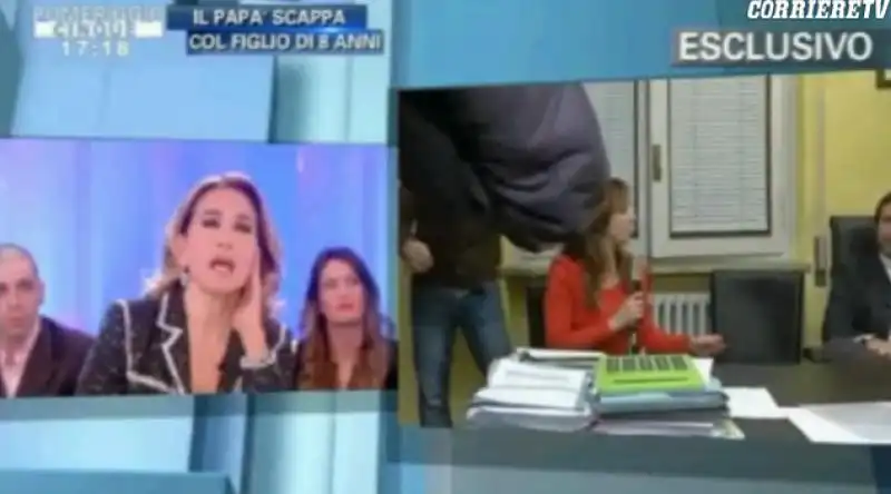 PAOLA PEREGO SCIPPA LOSPITA IN DIRETTA A BARBARA DURSO 