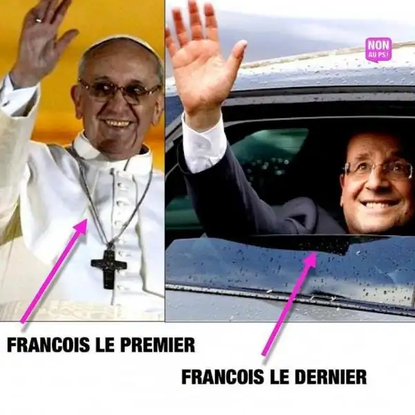 PAPA FRANCESCO BERGOGLIO HOLLANDE 