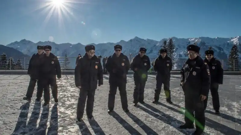 POLIZIA A SOCHI 