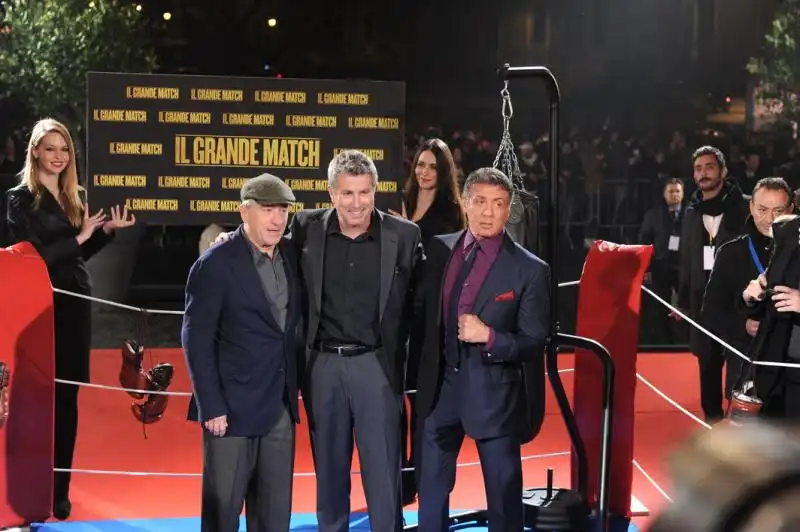 Robert De Niro Peter Segal Sylvester Stallone 