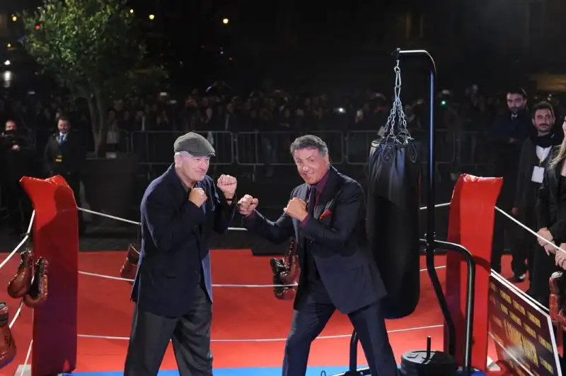 Robert De Niro e Sylvester Stallone 