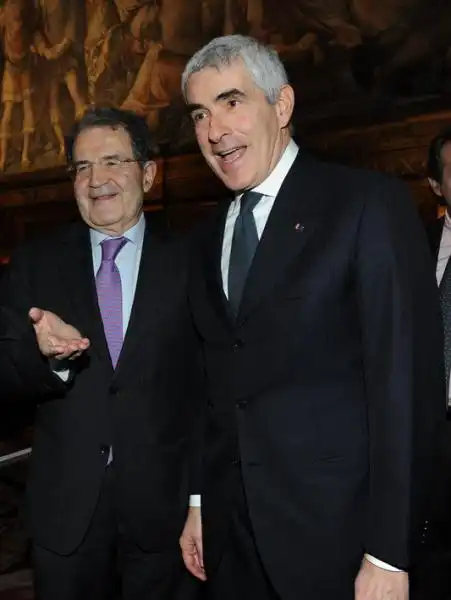 Romano Prodi e Pierferdinando Casini 