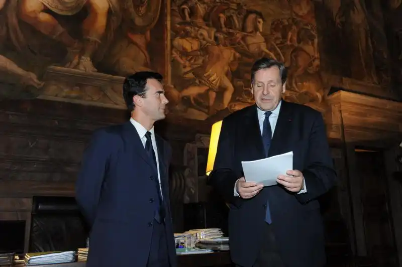 Sandro Gozi e Alain Le Roy 