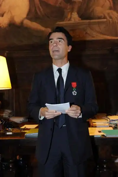 Sandro Gozi ringrazia l Ambasciatore di Francia e gli invitati 