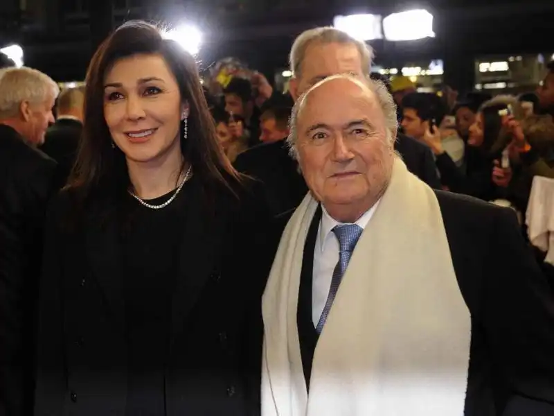 SEPP BLATTER E LINDA BARRAS