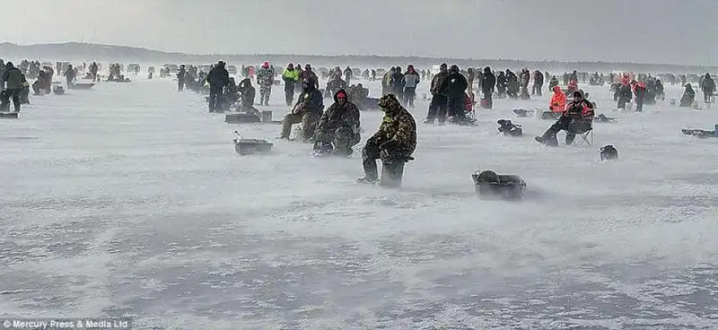 le temperature arrivano a quaranta gradi sotto zero 