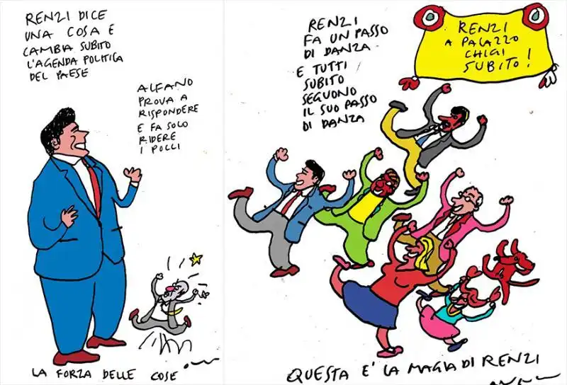 vignetta renzi