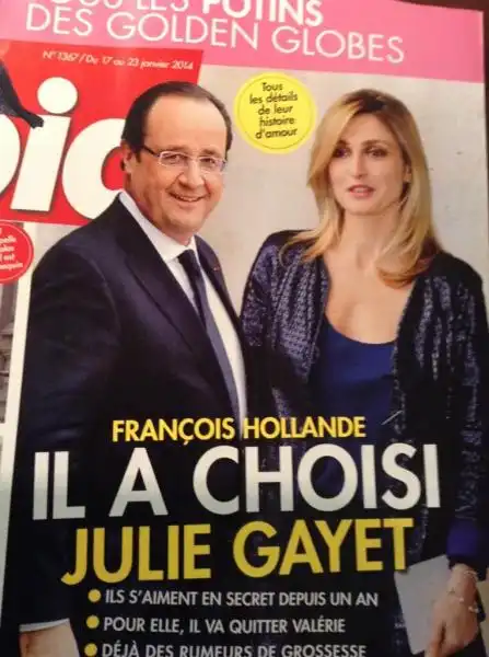 PER VOICI HOLLANDE HA SCELTO JULIE 