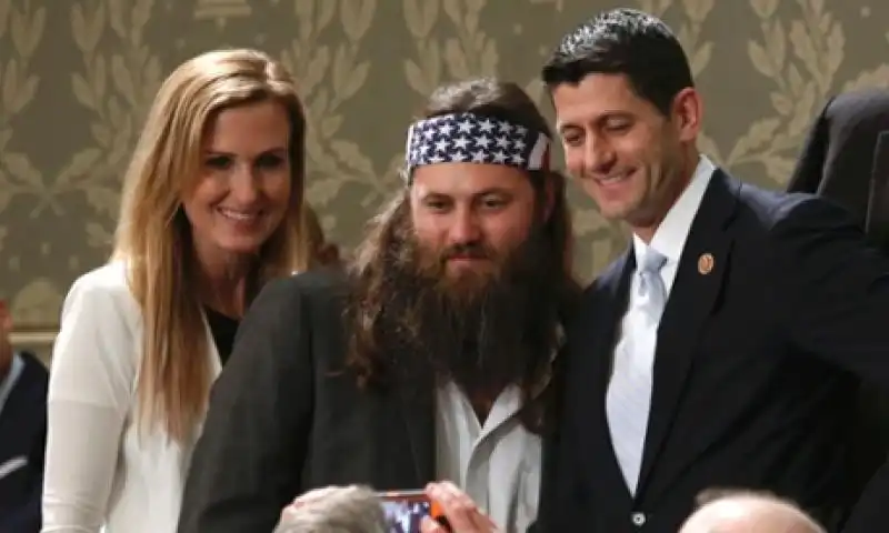 willie robertson di duck dynasty allo state of the union address di obama 