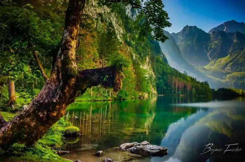 il “lago del re” di ko??nigssee, germania